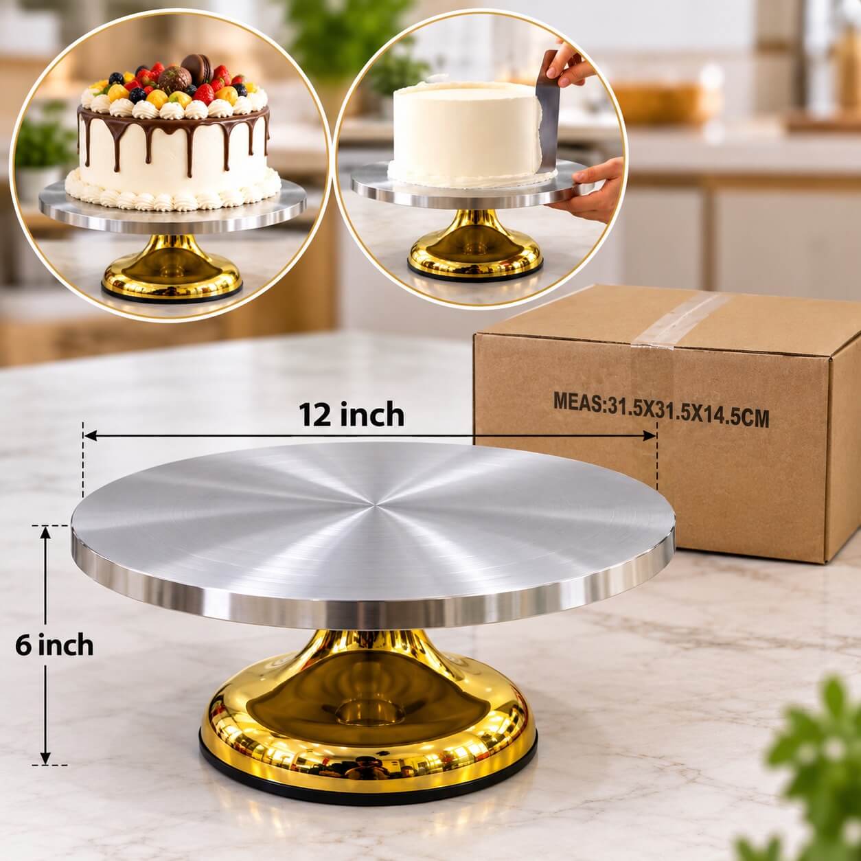 Stainless Steel Turntable
