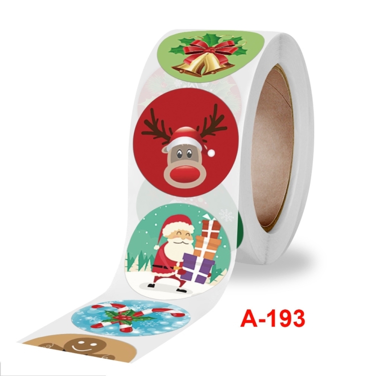 Sticker Roll - Christmas Sticker - Sonkas Baking Materials