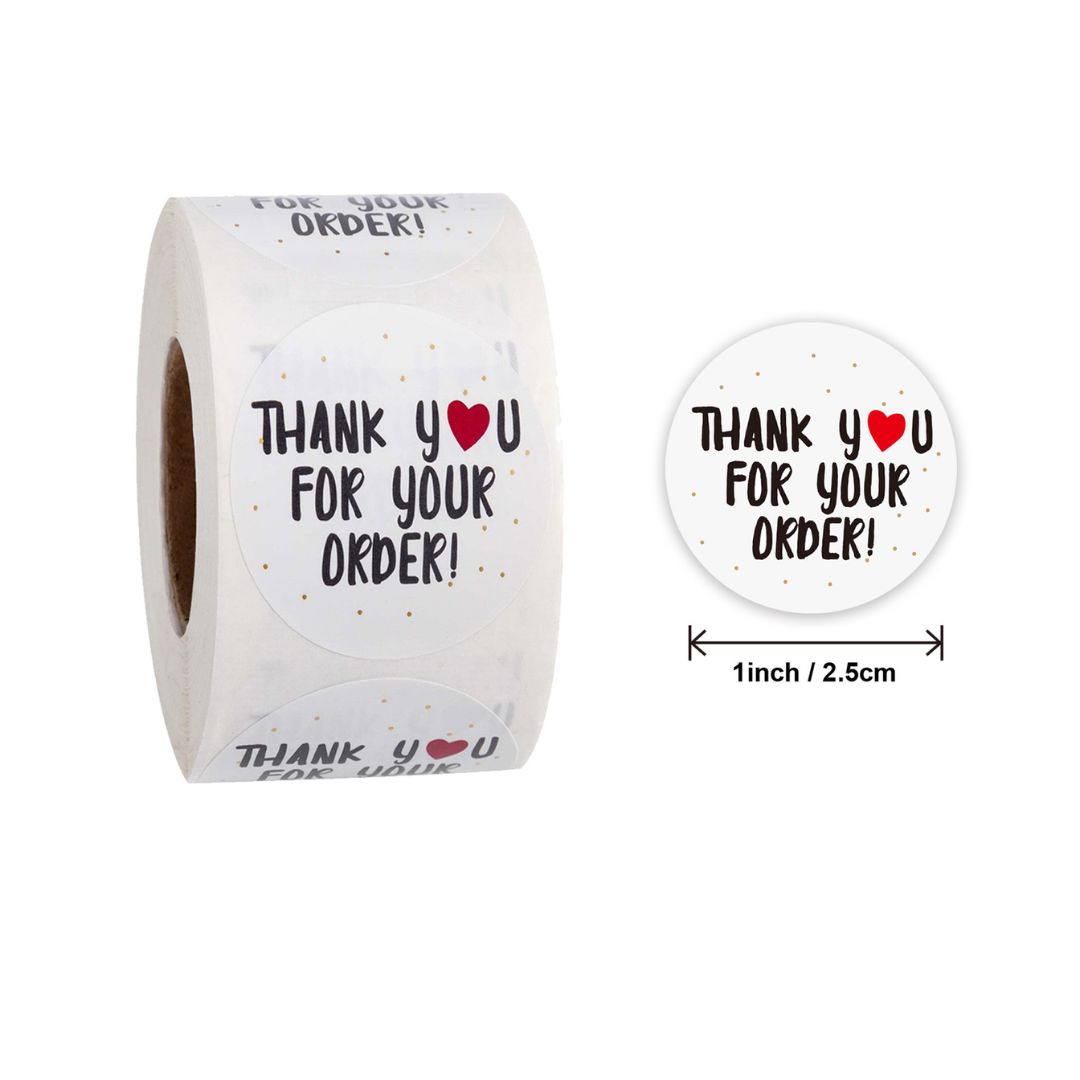 Sticker Roll - Thank You For Your Order