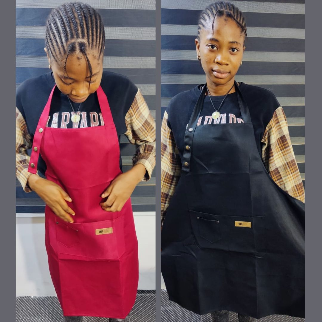 Adjustable waterproof apron