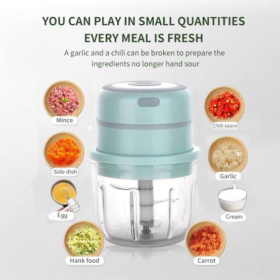 Rechargeable Mini Spice Blender (250ml) Sonkas Baking Materials