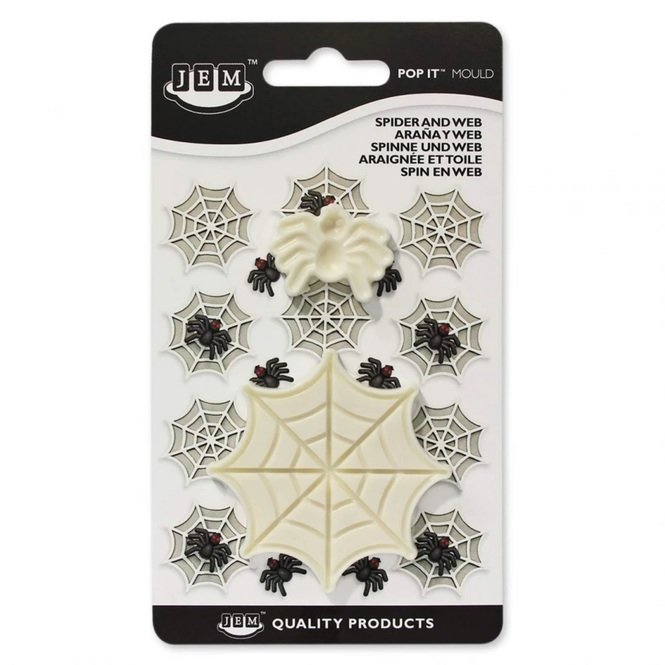 spider and web fondant cutter