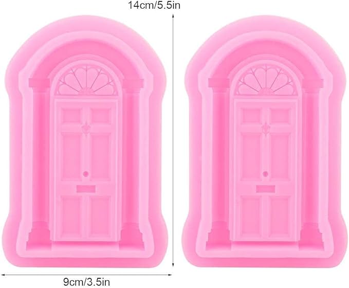 Door mold for castle cake