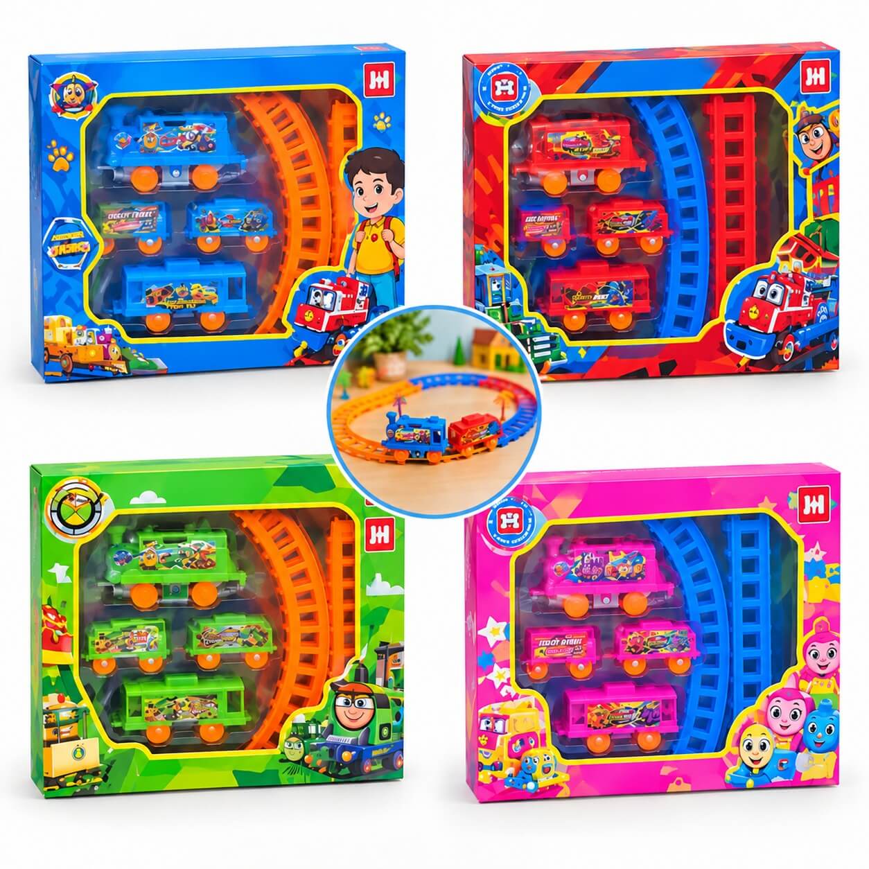 Electronic Toy Train (battery Operated)